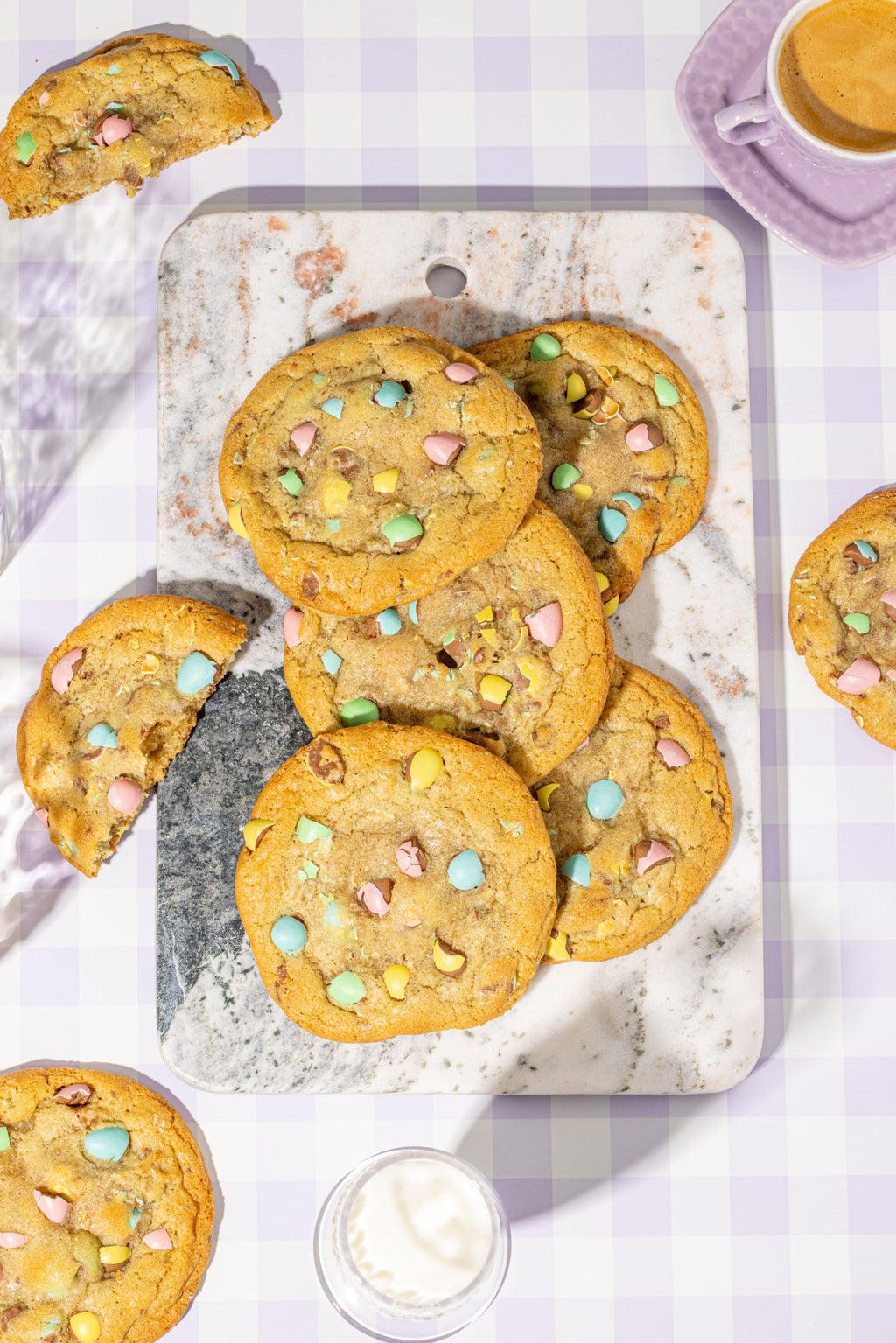 Cadbury Milk Chocolate Micro Mini Eggs Cookies