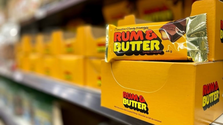 Rum and Butter Bar 24ct, 44g/1.5 oz. each {Imported from Canada}