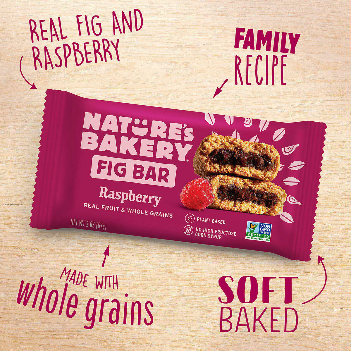 Nature's Bakery Fig Bars, picture of bar