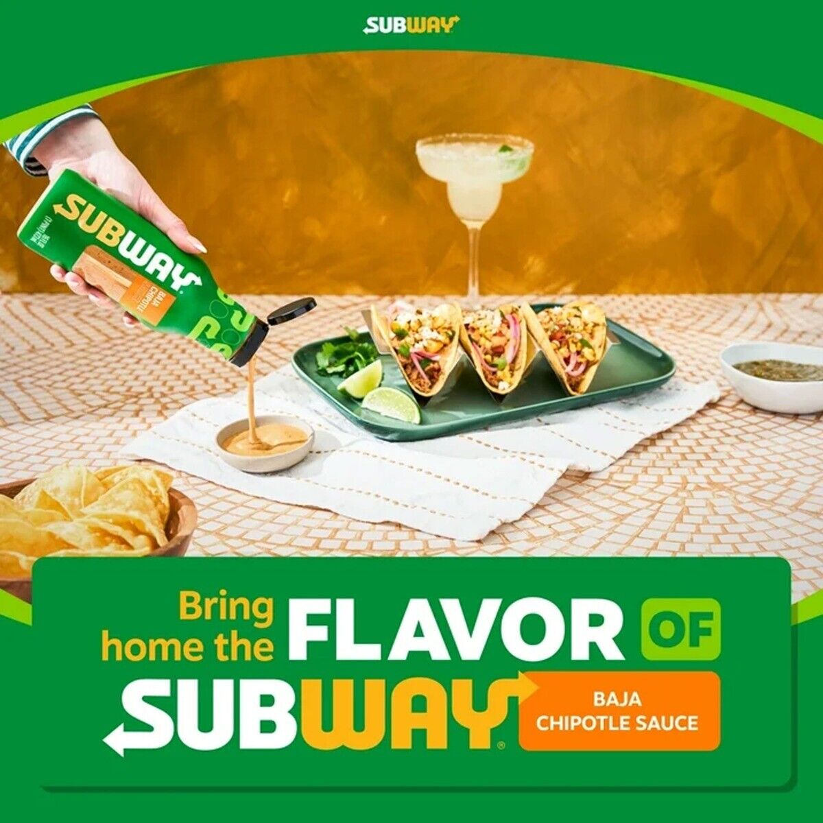 Subway Baja Chipotle Sauce, 473ml/16.5 fl. oz