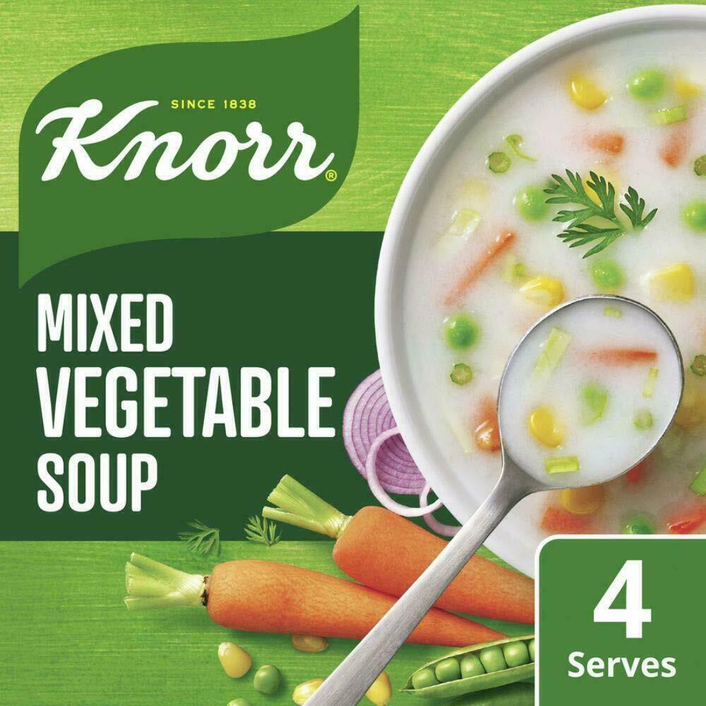 Knorr Mixed Vegetables Soup Mix Authentic Indian Style Taste 43g15 Oz Pouch Imported From 6600