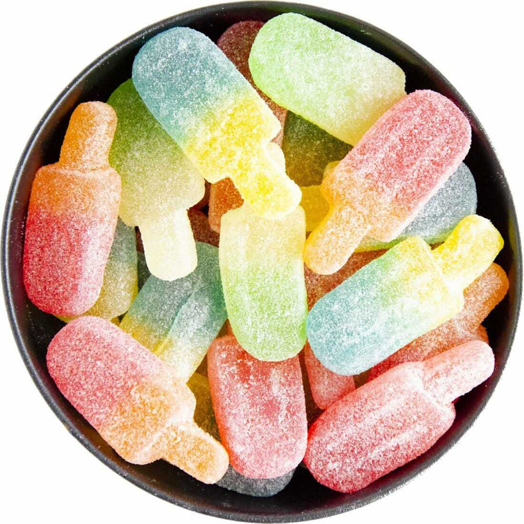 Mondoux Sweet Sixteen Sour Icy Pop Gummy Candies, 400g/14 oz., {Imported from Canada}