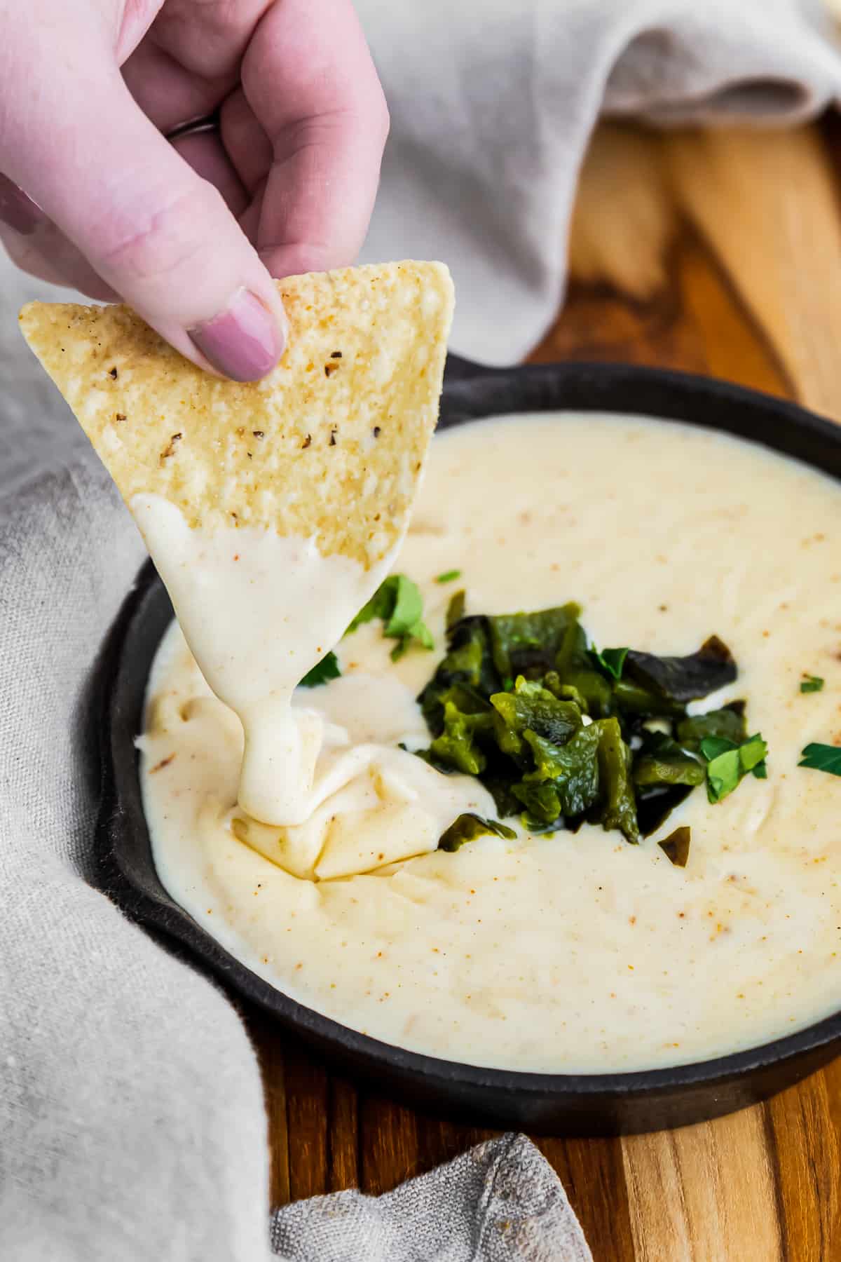 GV Secret Recipe Series Poblano Queso Crema Sauce.