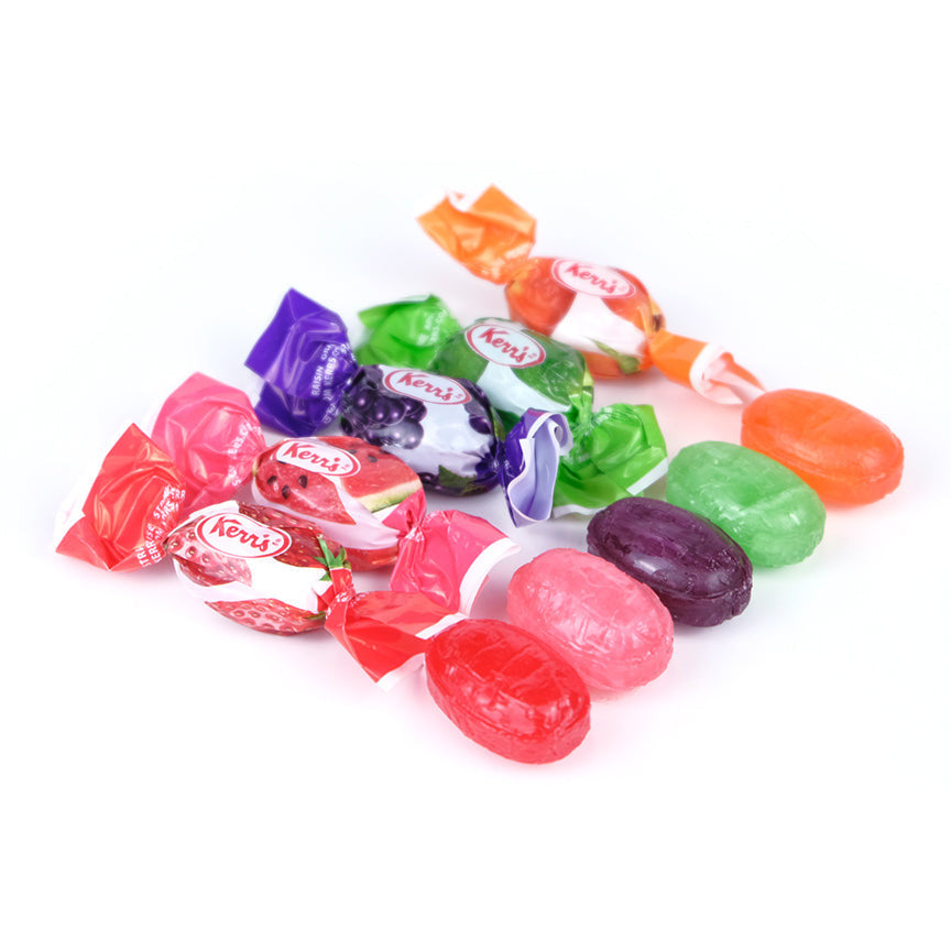 Kerr's Deluxe Assortment Candies (Caramels, Bonbons, Mints, Nougats,),