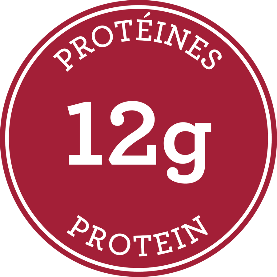 Basse Edamame Power Mix, 440g, 12g protein label.