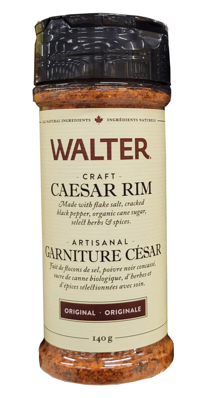 Walter Craft Caesar Rim, Original, 140g/5 oz., Shaker {Imported from Canada}