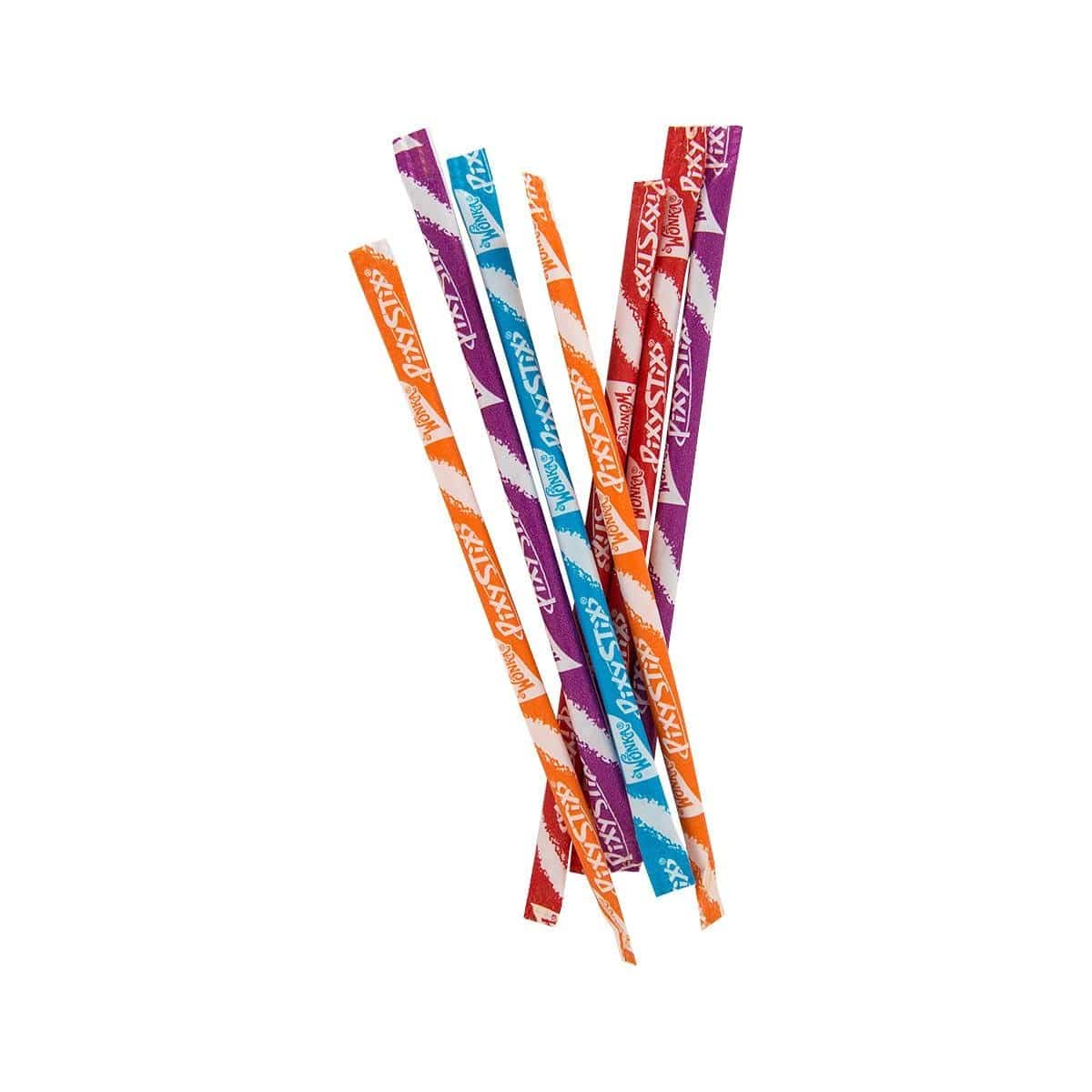 World's Sour Silly Stix, (100 Count), 186g, picture of Silly Straws.